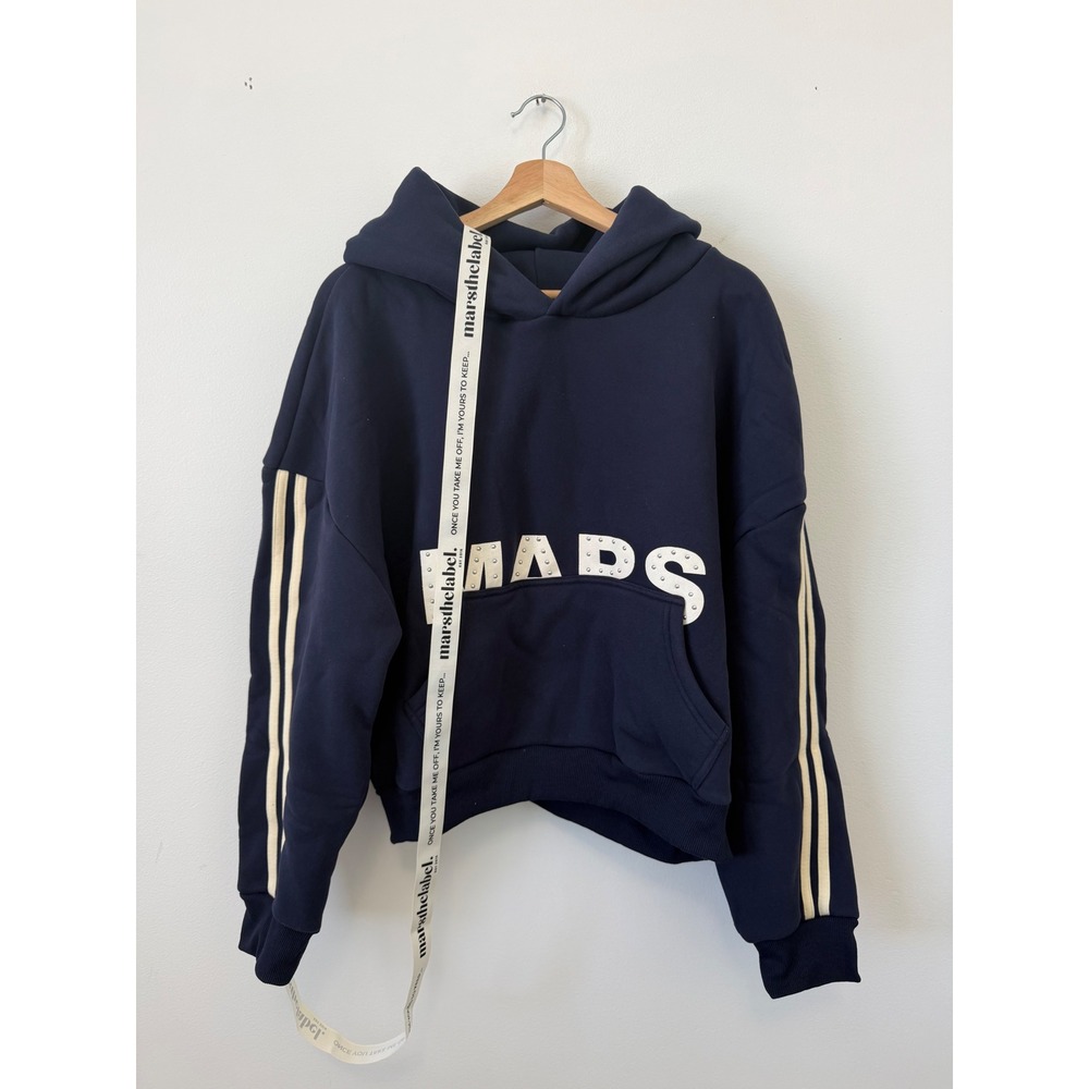 MARSTHELABEL The Kiera Hoodie – Navy – Size Large – NWT – Women's - Picture 2 of 6